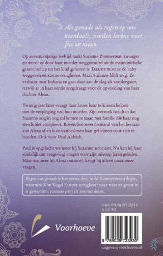 Regen van genade - achterkant