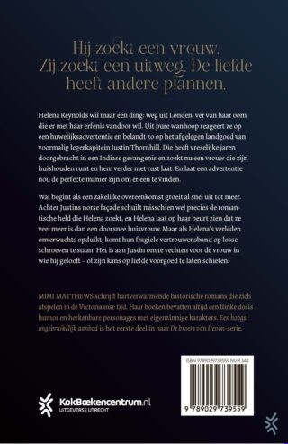 Een hoogst ongebruikelijk aanbod - achterkant