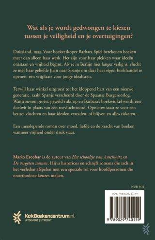 De boekverkoper van Madrid - achterkant