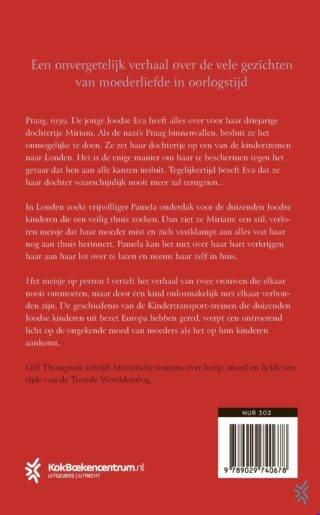 Het meisje op perron 1 - achterkant