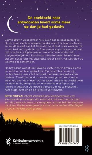 Het eiland tussen jou en mij - achterkant