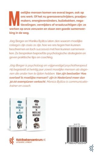 Hoe overleef ik moeilijke collega's? - achterkant