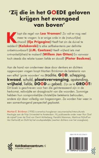 Grote woorden - achterkant