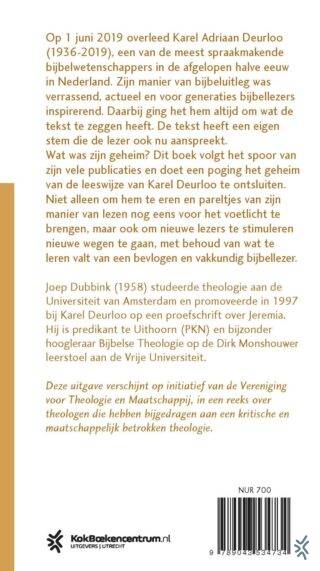 De tekst mag het zeggen - achterkant