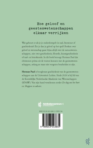 Een oefening in bescheidenheid - achterkant