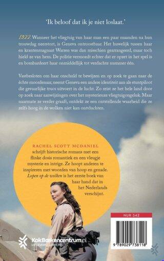 Lopen op de wolken - achterkant